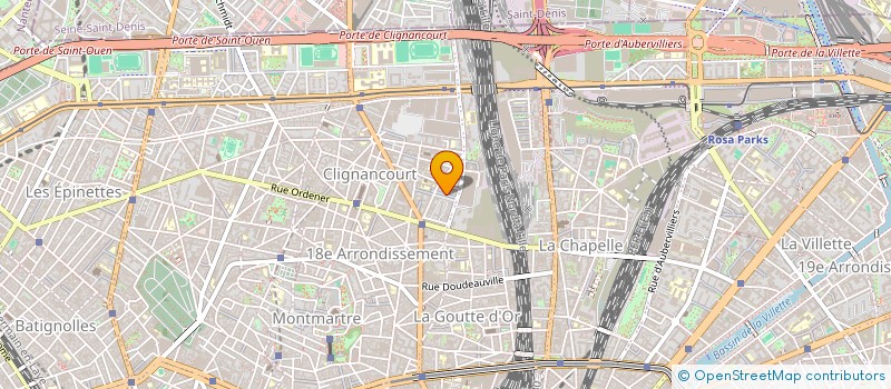 localisation de l'entreprise MONSIEUR BENJAMIN TOURE  PARIS