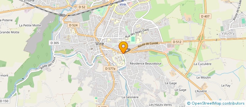 localisation de l'entreprise MONSIEUR BENJAMIN TOUZINAUD à TINCHEBRAY-BOCAGE