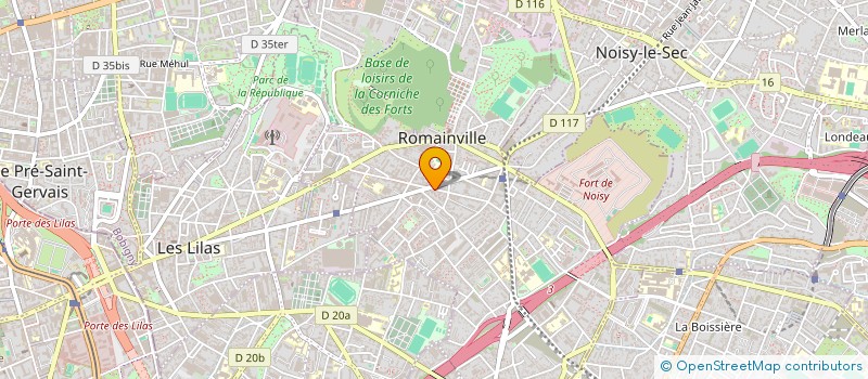 localisation de l'entreprise MONSIEUR BENJAMIN TOVO à ROMAINVILLE