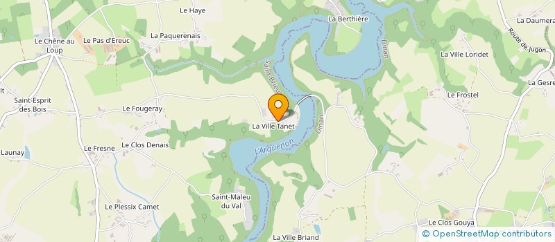 localisation de l'entreprise MONSIEUR BENJAMIN TYMEN  PLEDELIAC