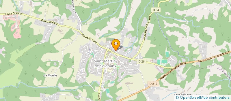 localisation de l'entreprise MONSIEUR BENJAMIN URRUTIA à SAINT-MARTIN-DE-SEIGNANX