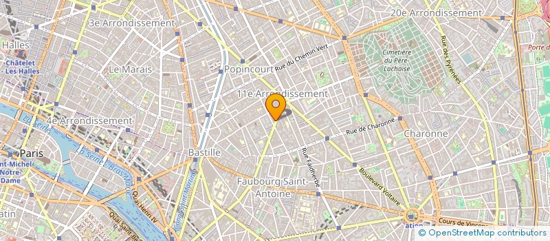 localisation de l'entreprise MONSIEUR BENJAMIN UZAN  PARIS