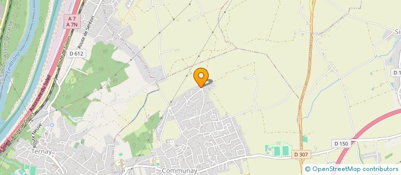 localisation de l'entreprise MONSIEUR BENJAMIN VADAS  COMMUNAY