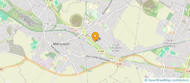 localisation de l'entreprise MONSIEUR BENJAMIN VALEMBOIS  MERICOURT