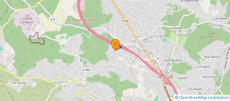 localisation de l'entreprise MONSIEUR BENJAMIN VALERO  PEYPIN