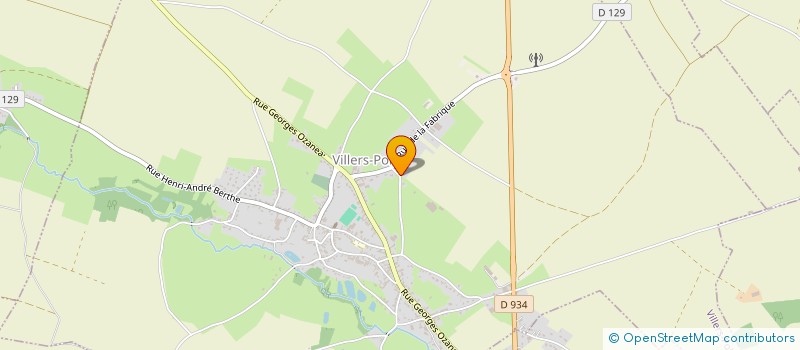 localisation de l'entreprise MONSIEUR BENJAMIN VANPEPERSTRAETE  VILLERS-POL