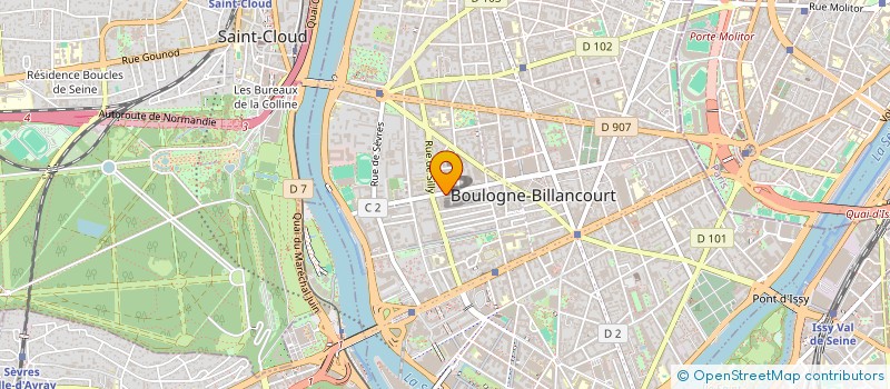 localisation de l'entreprise MONSIEUR BENJAMIN VELUT à BOULOGNE-BILLANCOURT