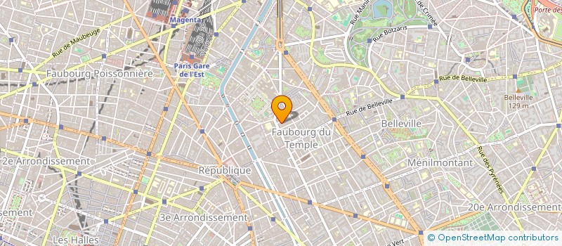 localisation de l'entreprise MONSIEUR BENJAMIN VERLOMME  PARIS