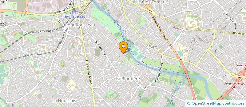 localisation de l'entreprise MONSIEUR BENJAMIN VERMEULEN  REZE