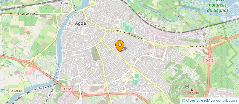 localisation de l'entreprise MONSIEUR BENJAMIN VERSTRAET à AGDE