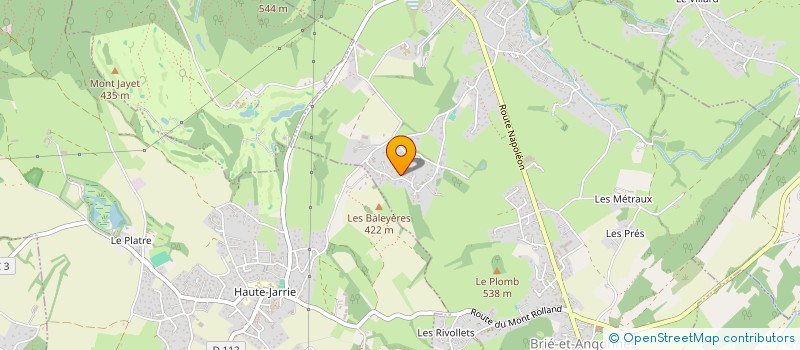 localisation de l'entreprise MONSIEUR BENJAMIN VESCO à BRIE-ET-ANGONNES