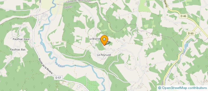 localisation de l'entreprise MONSIEUR BENJAMIN VEYSSEYRE  CENAC ET SAINT JULIEN