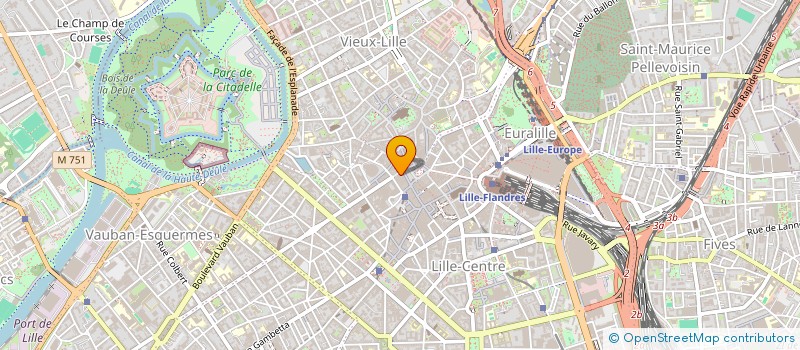 localisation de l'entreprise MONSIEUR BENJAMIN VI RY  LILLE