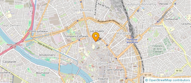 localisation de l'entreprise MONSIEUR BENJAMIN VIAU à TOULOUSE