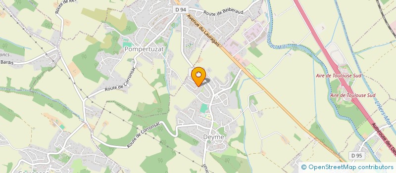 localisation de l'entreprise MONSIEUR BENJAMIN VIAUD  DEYME