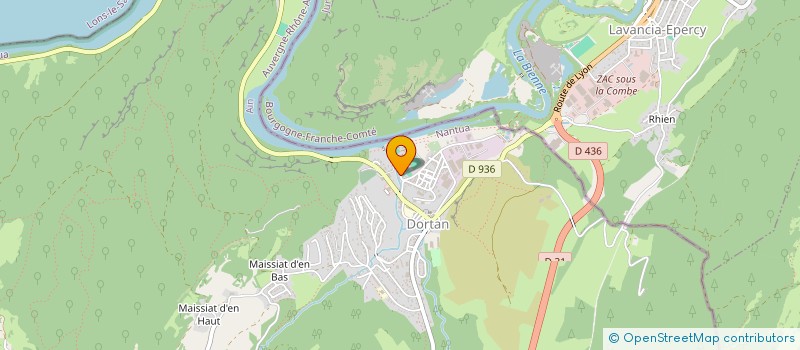 localisation de l'entreprise MONSIEUR BENJAMIN VIETTI à OYONNAX