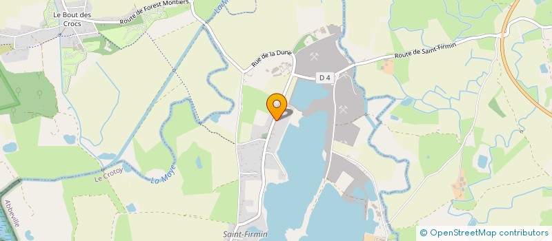 localisation de l'entreprise MONSIEUR BENJAMIN VIGNOLLE à LE CROTOY