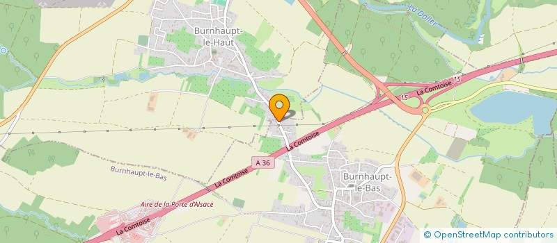 localisation de l'entreprise MONSIEUR BENJAMIN VILA  BURNHAUPT-LE-BAS