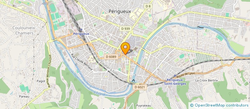 localisation de l'entreprise MONSIEUR BENJAMIN VILLARD à PERIGUEUX