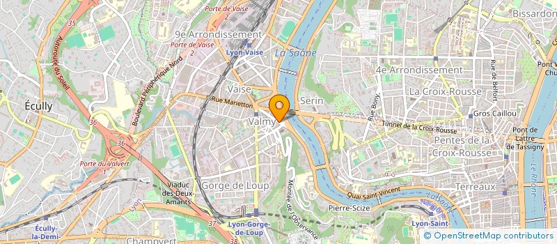 localisation de l'entreprise MONSIEUR BENJAMIN VILLEDIEU  LYON