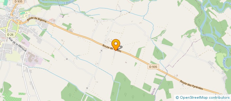 localisation de l'entreprise MONSIEUR BENJAMIN VINCENT  RISCLE