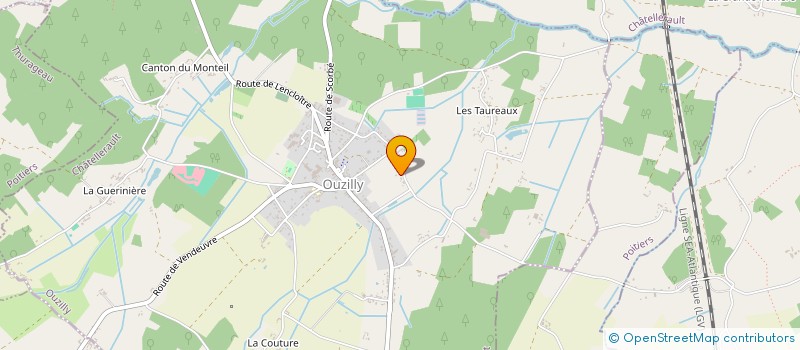 localisation de l'entreprise MONSIEUR BENJAMIN VINCENT  OUZILLY