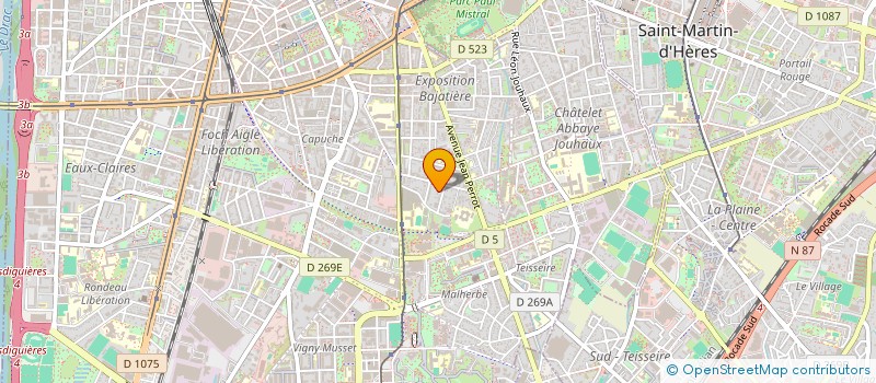 localisation de l'entreprise MONSIEUR BENJAMIN VIRONE à GRENOBLE