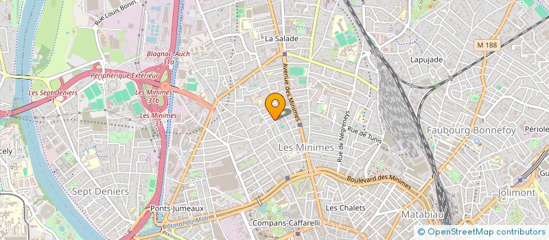 localisation de l'entreprise MONSIEUR BENJAMIN VIRY à TOULOUSE