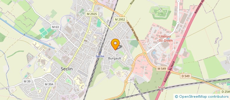 localisation de l'entreprise MONSIEUR BENJAMIN VUE à SECLIN