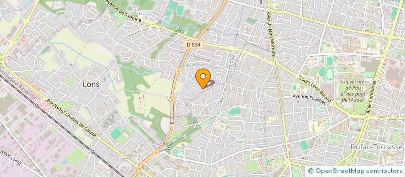 localisation de l'entreprise MONSIEUR BENJAMIN WALL à LONS