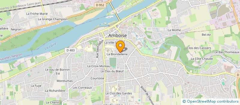 localisation de l'entreprise MONSIEUR BENJAMIN WATTELET  AMBOISE