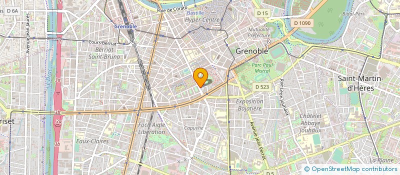 localisation de l'entreprise MONSIEUR BENJAMIN WILSCH  GRENOBLE