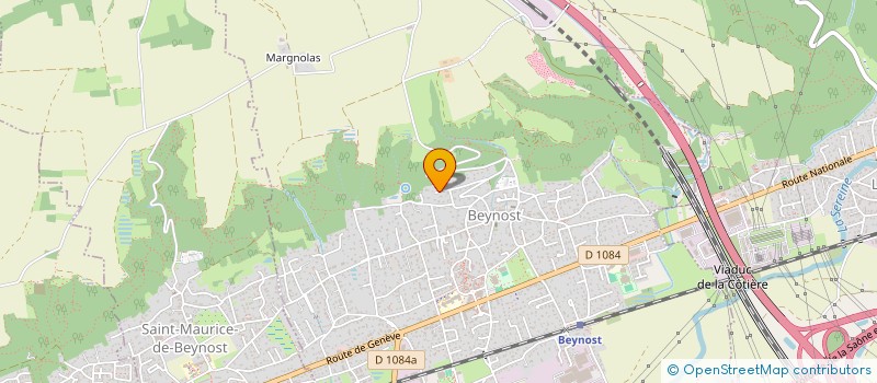 localisation de l'entreprise MONSIEUR BENJAMIN WURTZ  BEYNOST