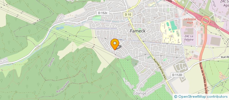 localisation de l'entreprise MONSIEUR BENJAMIN YILDIRIM  FAMECK