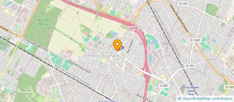 localisation de l'entreprise MONSIEUR BENJAMIN YOUANS à LE PLESSIS-BOUCHARD