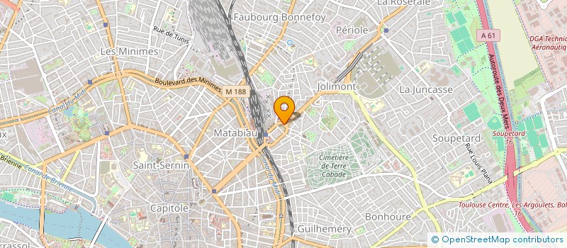 localisation de l'entreprise MONSIEUR BENJAMIN ZENOUN à TOULOUSE
