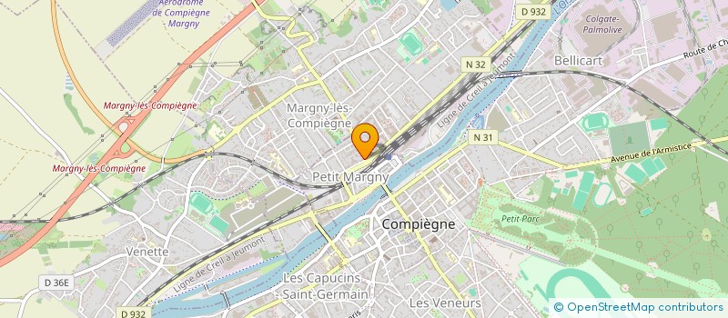 localisation de l'entreprise MONSIEUR BENJAMIN ZERBIB à COMPIEGNE