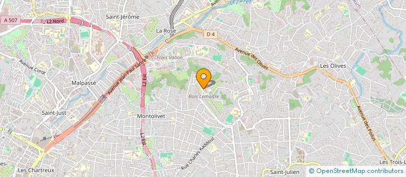 localisation de l'entreprise MONSIEUR BENJAMIN ZWARTS  MARSEILLE