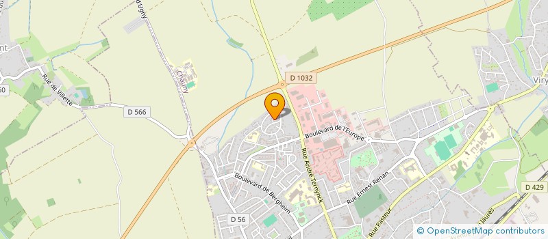 localisation de l'entreprise MONSIEUR BENJAMINA ANDRIAMIHAMISOA à CHAUNY