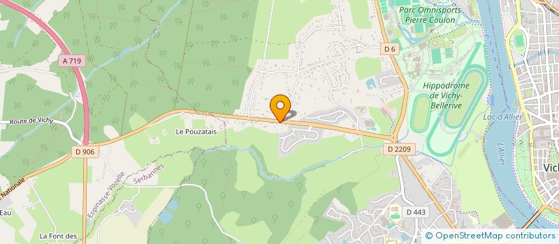localisation de l'entreprise MONSIEUR BENJI ABRANTES à BELLERIVE-SUR-ALLIER