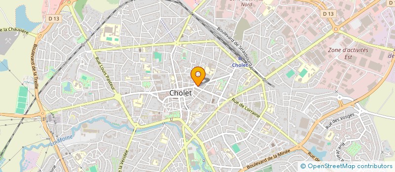 localisation de l'entreprise MONSIEUR BENJI BALIWOMBA à CHOLET