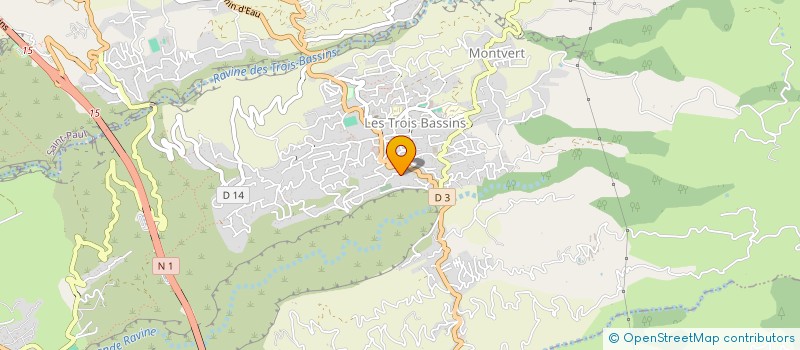 localisation de l'entreprise MONSIEUR BENJI LABBE  LES TROIS-BASSINS