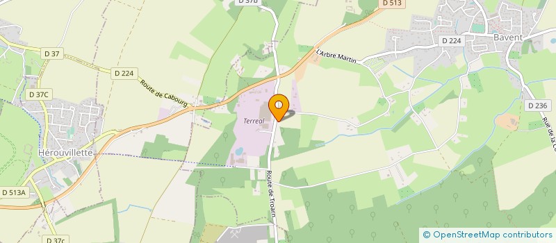 localisation de l'entreprise MONSIEUR BENJI RITZ  BAVENT