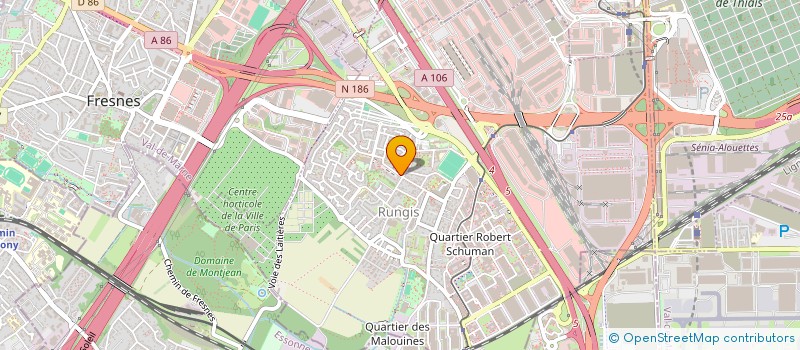 localisation de l'entreprise MONSIEUR BENJI SINITAMBIRIVOUTIN  RUNGIS