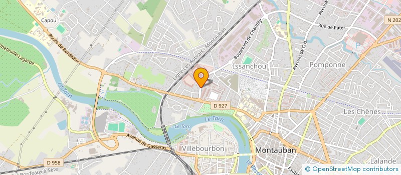 localisation de l'entreprise MONSIEUR BENMAHI SAFA  MONTAUBAN