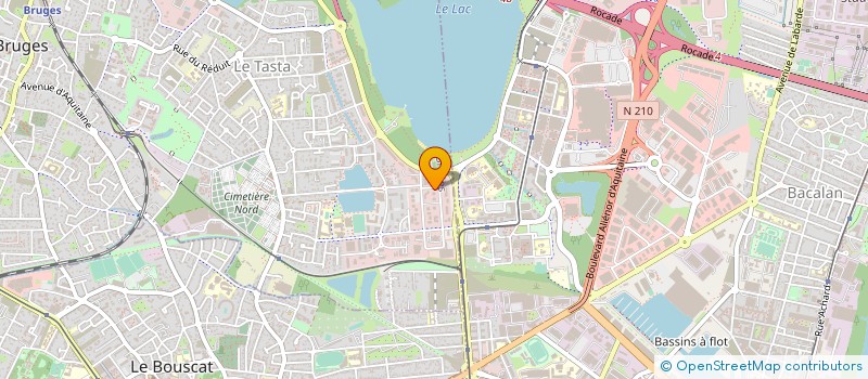 localisation de l'entreprise MONSIEUR BENNACER BOUHASSAN  BRUGES