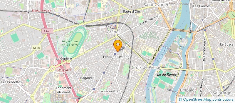 localisation de l'entreprise MONSIEUR BENNECER YEHIA AMINE  TOULOUSE