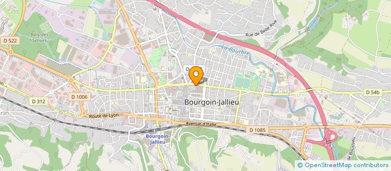 localisation de l'entreprise MONSIEUR BENNEDJEDI DRISS à BOURGOIN-JALLIEU