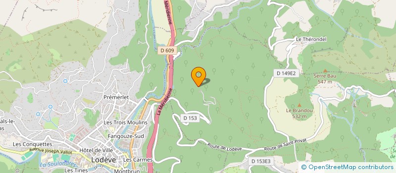 localisation de l'entreprise MONSIEUR BENNY CASSUTO  SOUMONT