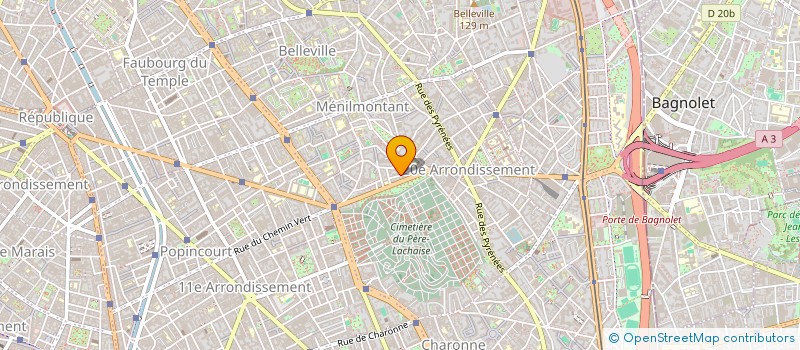 localisation de l'entreprise MONSIEUR BENNY MALAPA  PARIS